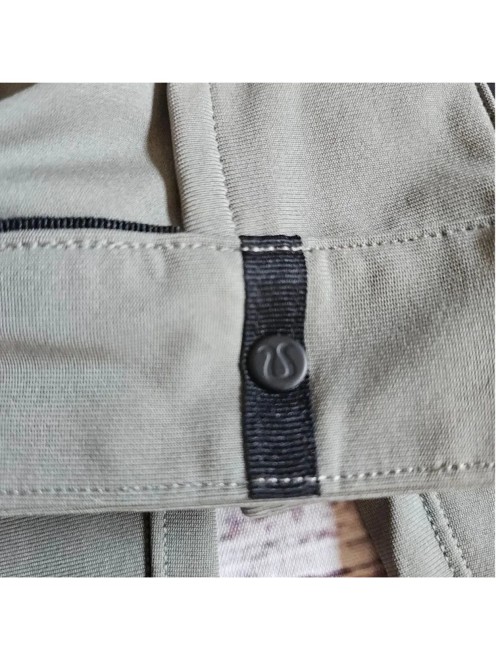 Lululemon Commission Pant Slim Warpstreme Grey Sage Mens 31 Active Casual